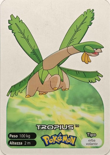 357 Tropius Lamincards spécial édition