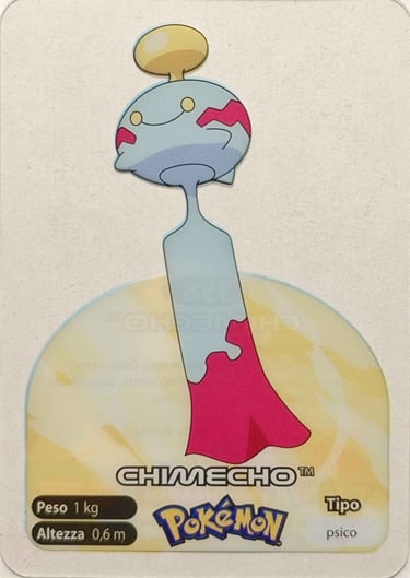 358 Chimecho Lamincards spécial édition