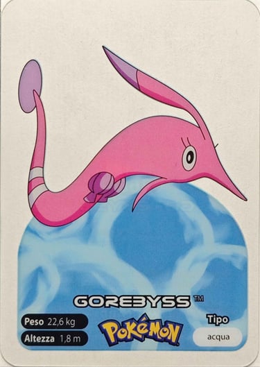 368 Gorebyss Lamincards spécial édition