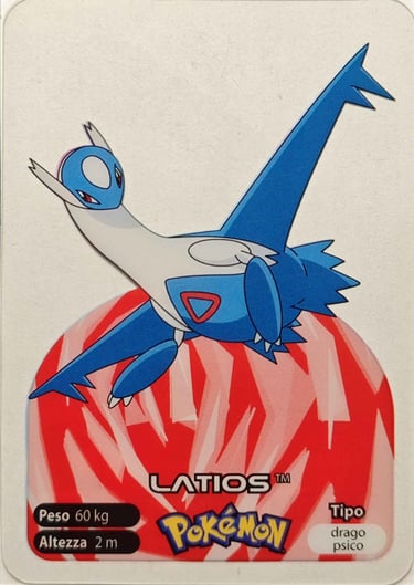 381 Latios Lamincards spécial édition