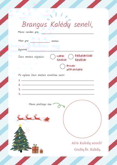 Laiškas Kalėdų seneliui nemokamas PDF