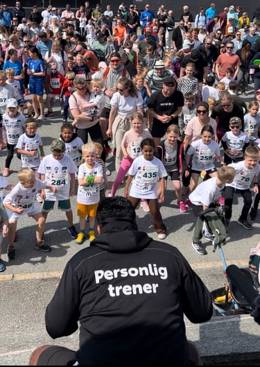 Oppvarming Barneløpet