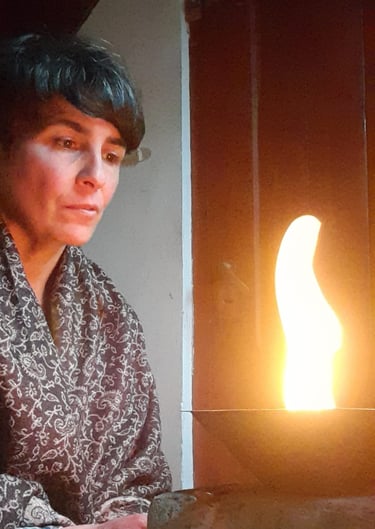 voluntaria homa argentina practica agnihotra villa la angostura