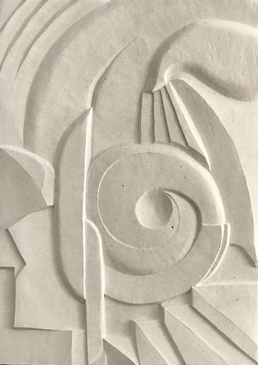 bas relief platre sculpte