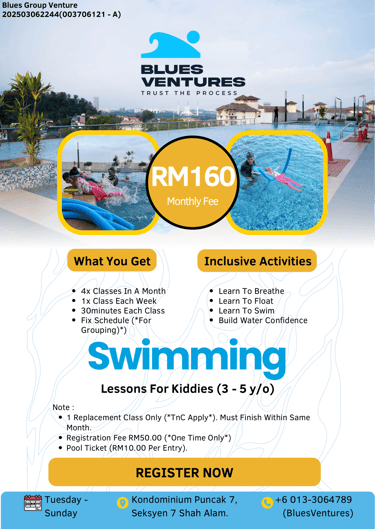 blues ventures rm160 package