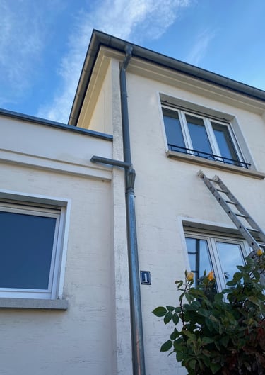 ravalement de façade avant