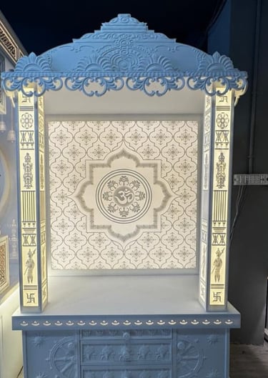 Pillar with om Taj 9760103020