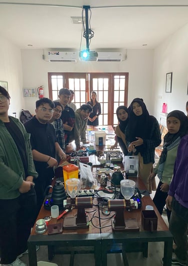 pelatihan barista, pelatihan barista pontianak, pelatihan barista gratis, pelatihan latte art pontianak, belajar latte art