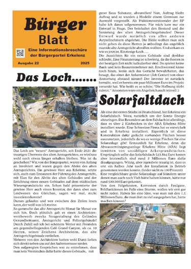 Bürgerblatt 2025
