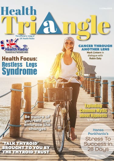 Mark Lintern - Health Triangle magazine front page