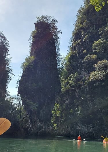 krabi ao thalane bay kayaking mangrove forest
