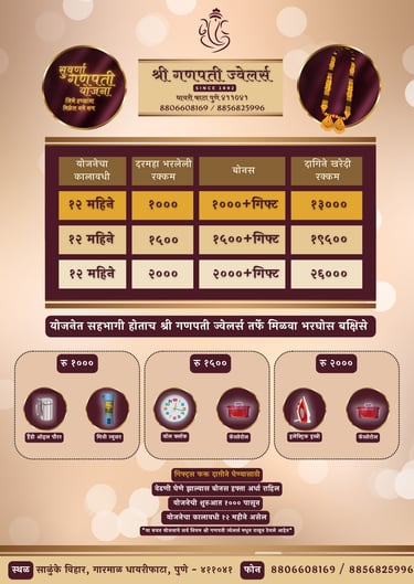 Suvarna Ganpati Yojana - Gold Investment Scheme