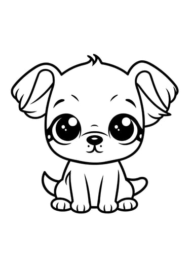 colorriage chien