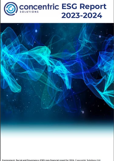 Concentric Solutions non-financial sustainability report — SASB and CSRD aligned ESG report produced