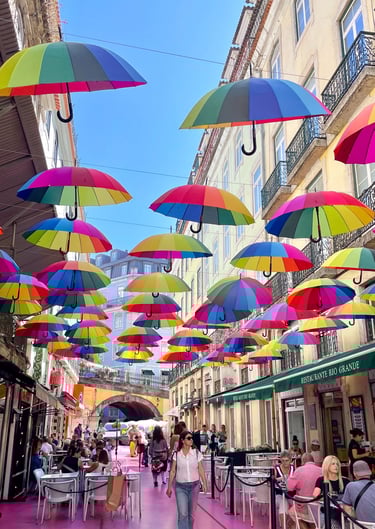 Pink Street, Lisbon