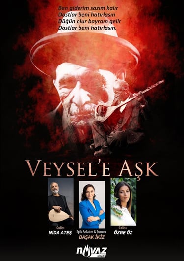 Nida Ateş, Özge Öz ve Başak İkiz ile Aşık Veysel Türküleri Konseri