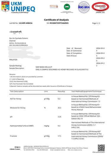 Sijil Kualiti UniPEQ untuk gaya hidup sihat