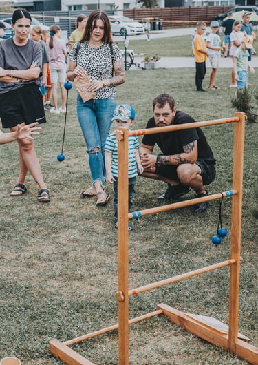 Ladder Ball žaidimas nuomai Klaipėdoje