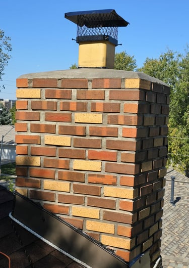 "Completed masonry project by Profaster Services in Des Moines, IA."