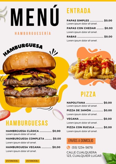 AvantiRed fabrica cartas menu personalizadas