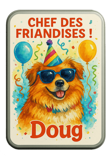 Doug boite personnalisée