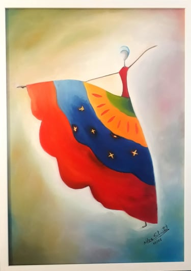 Anna Clara - 70 x 50 cm