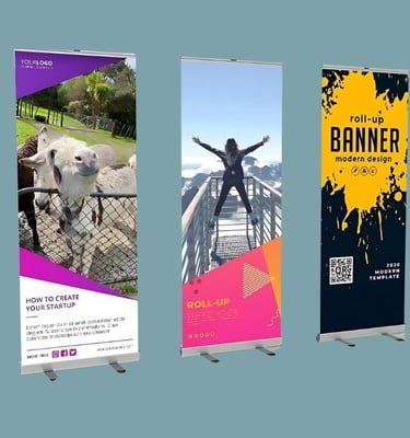 3 Pull up banner