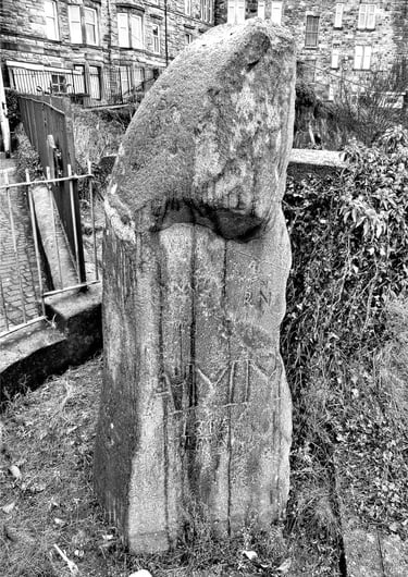 A wet and weeping Granny Kempock looking quite forlorn.