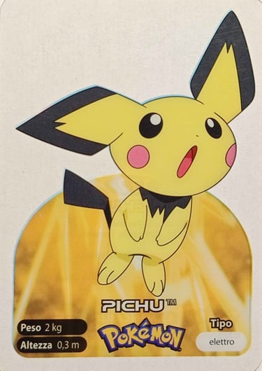 172 Pichu Lamincards spécial édition