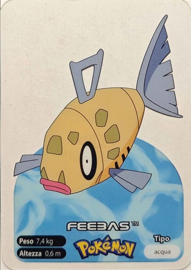 34 Feebas Lamincards spécial édition