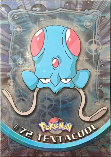 Tentacool topps série 1 foil