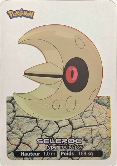 98 Seleroc Lamincards Pokémon série 3