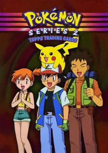 Check List Topps Pokémon series 2 US silver foil