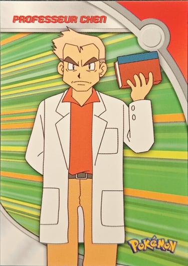 HV8 Professeur Chen topps série 3 Jotho