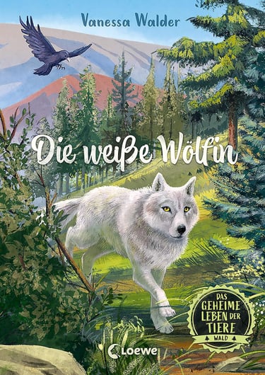 Buchcover Das geheime Leben der Tiere Die weiße Wölfin 