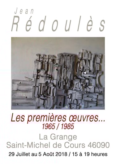 AFFICHE les premières œuvres 08 2018