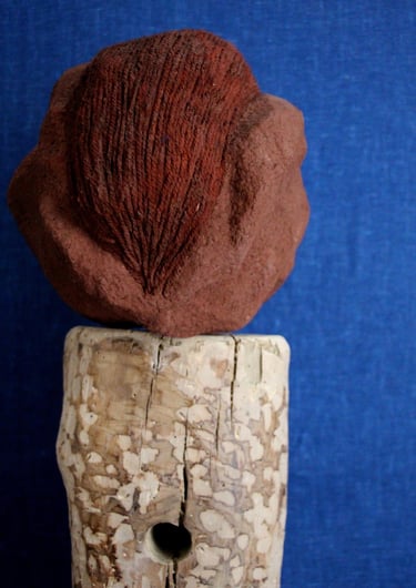 detail sculpture bois