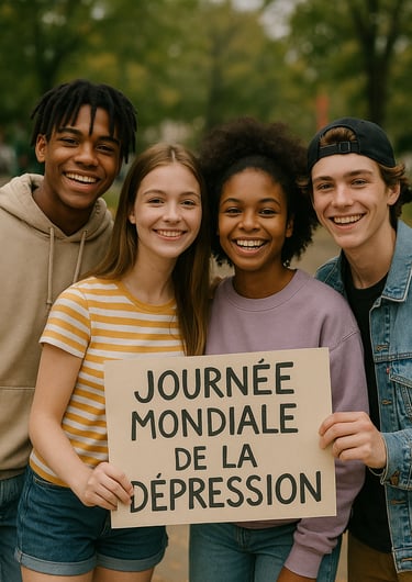 Tous ensemble pour la journée européenne de la dépression