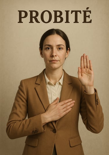 Illustration Journée mondiale de la probité