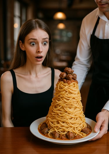 Assiette de pâtes pour la journée mondiale de l'alimentation.