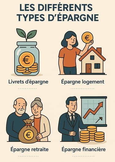 "Les différents types d'épargne" - Journée mondiale de l'épargne