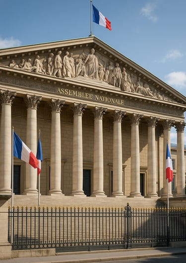 Photo de l'assemblée nationale - Illustration journée internationale de la démocratie