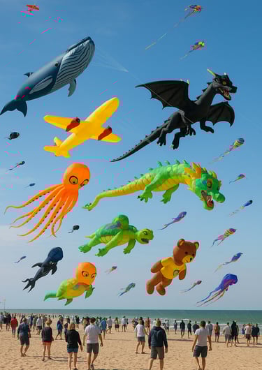 Festival de cerfs-volants - Journée du cerf volant.
