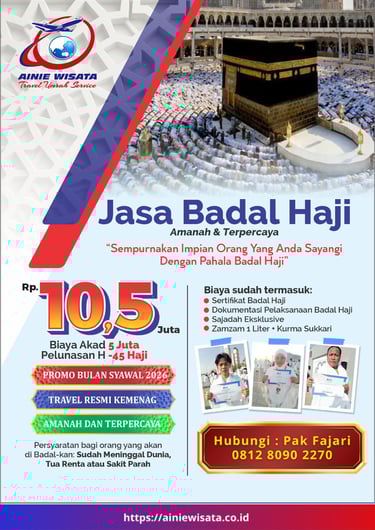 Badal haji untuk orang tua yang sudah meninggal dan hidup