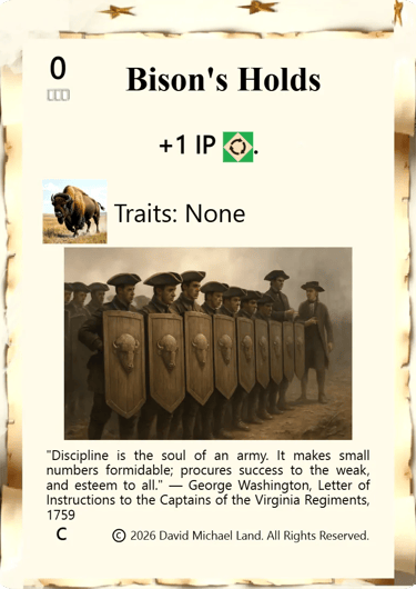 Bison's Holds