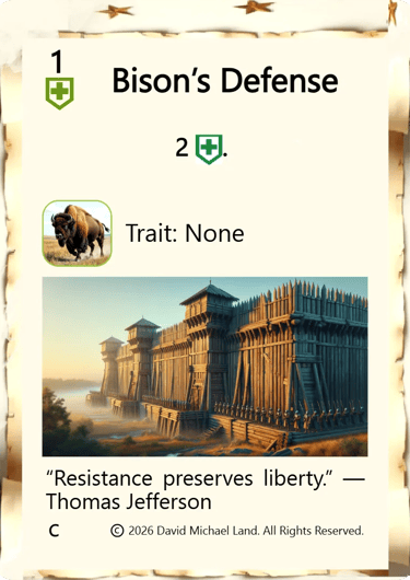 Bison's Defense