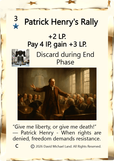 Patrick Henry's Rally