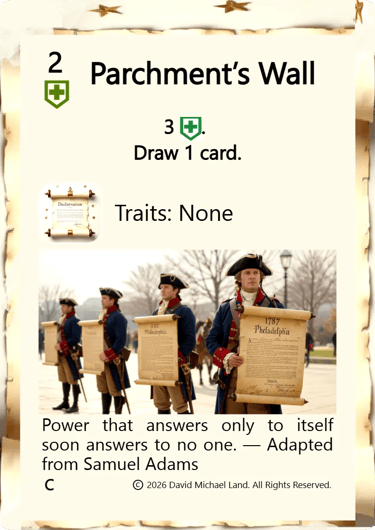 Parchment's Wall