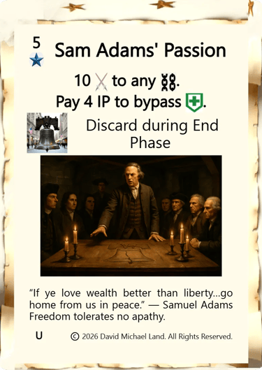 Sam Adams' Passion