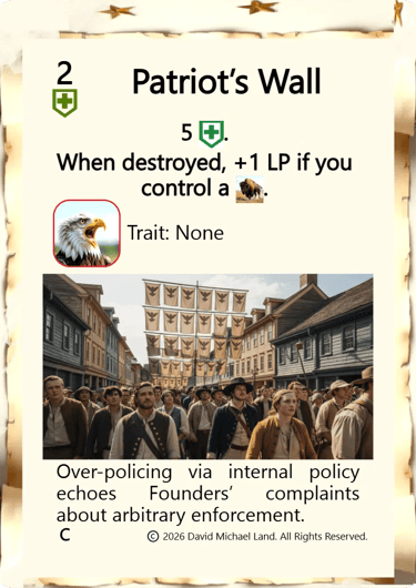 Patriot's Wall